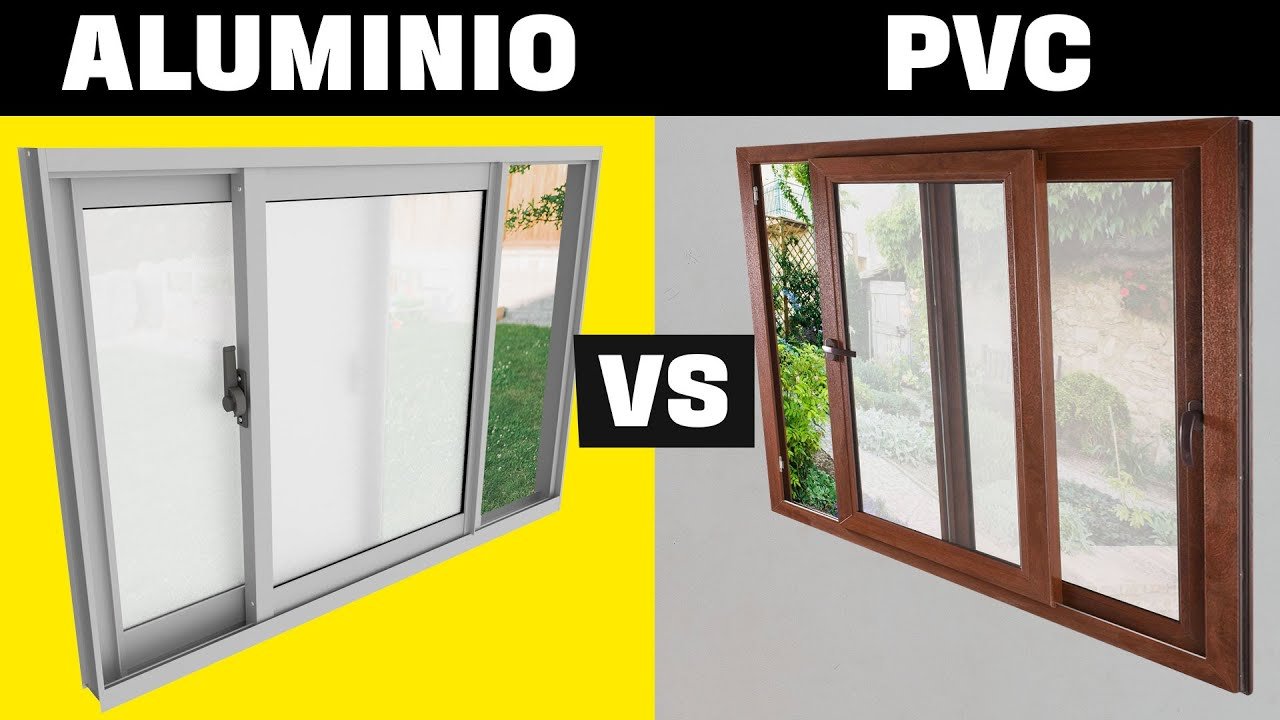 ¿Cómo saber si es ventana de aluminio o PVC?