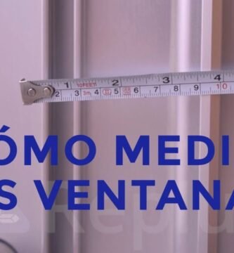 ¿Cómo sacar las medidas para una ventana?