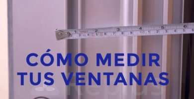 ¿Cómo sacar las medidas para una ventana?