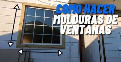 ¿Cómo se llama el borde de las ventanas?