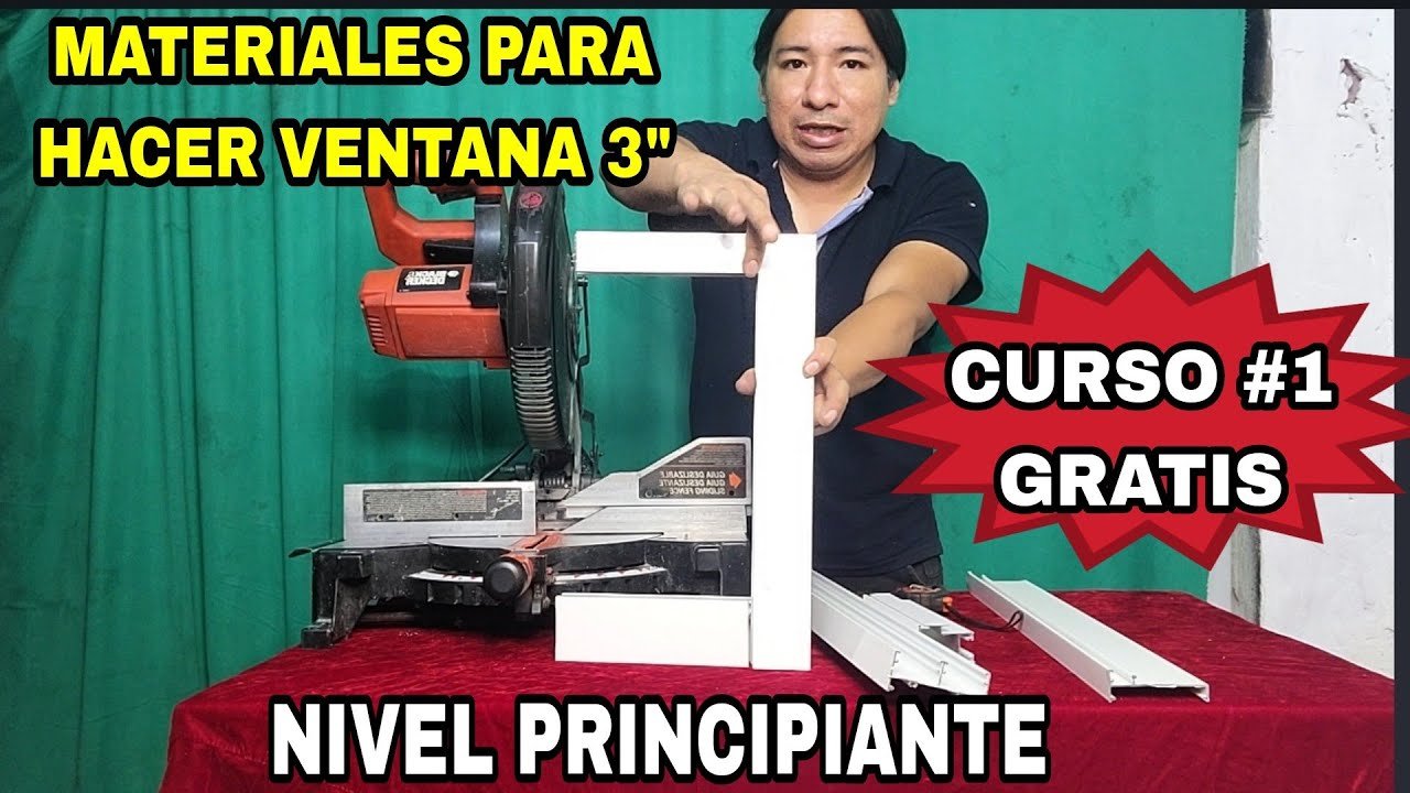 ¿Cómo se llama el material para hacer ventanas?