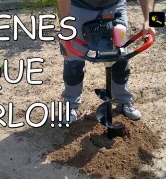 ¿Cómo se llama el taladro para el suelo?