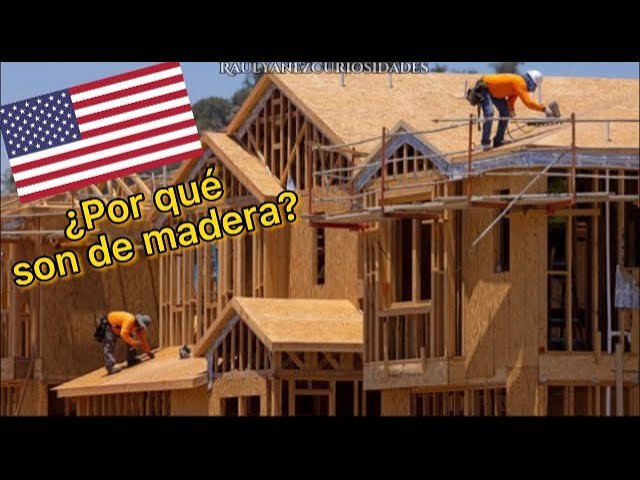 ¿Cómo se llama el trabajo de construir casas de madera en Estados Unidos?