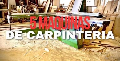 ¿Cómo se llaman las máquinas para madera?