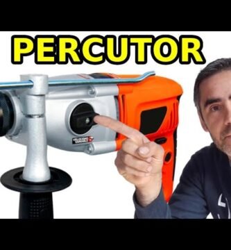 ¿Cuál es la función del taladro percutor?