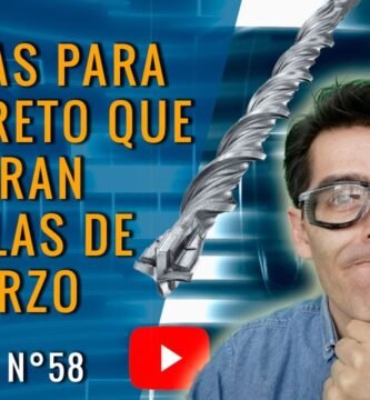 ¿Cuál es la mejor broca para perforar concreto?