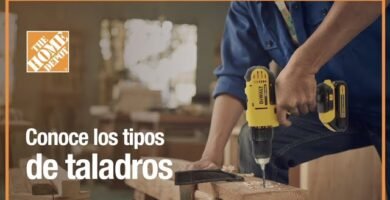 ¿Cuáles son los tipos de taladros?