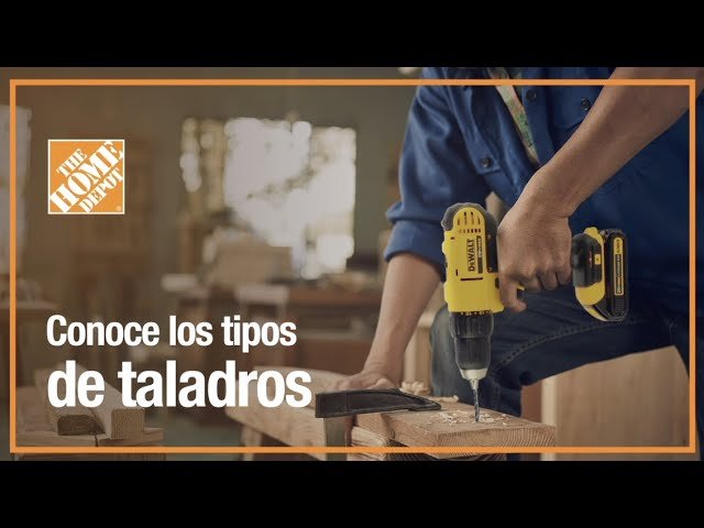 ¿Cuáles son los tipos de taladros?