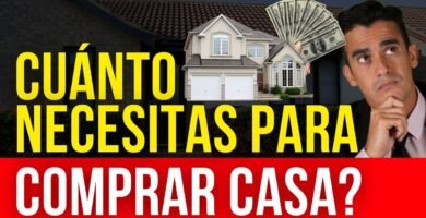 ¿Cuánto dinero se necesita para comprar una casa en Estados Unidos?