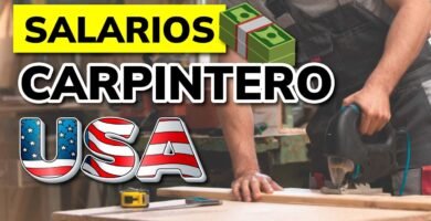 ¿Cuánto gana un carpintero en Estados Unidos por hora?