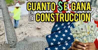 ¿Cuánto gana un obrero de construcción en Estados Unidos?