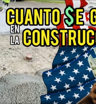 ¿Cuánto pagan en Estados Unidos por trabajar en construcción?