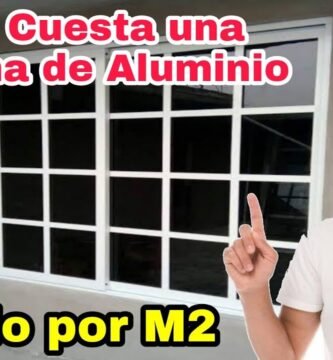 ¿Cuánto se cobra por hacer una ventana de aluminio?