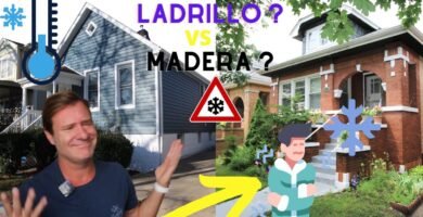 ¿Qué aisla más madera o ladrillo?