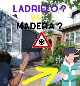 ¿Qué es más economico madera o ladrillo?