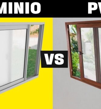 ¿Qué es más sostenible el aluminio o el PVC?