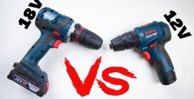 ¿Qué es mejor 12V o 18V?