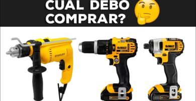 ¿Qué es mejor un taladro con cable o sin cable?