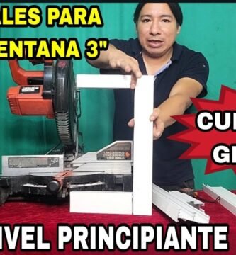 ¿Qué materiales necesito para hacer una ventana?