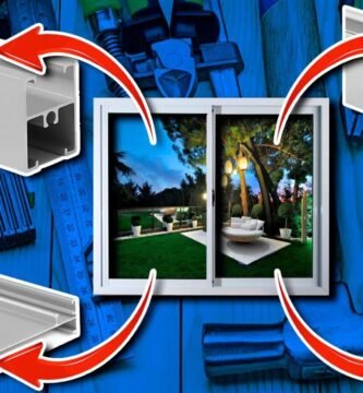 ¿Qué perfil de aluminio se usa para ventanas?