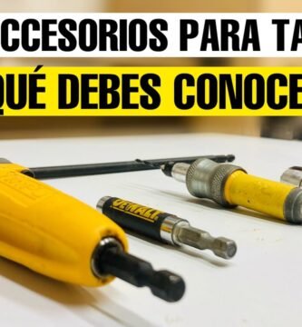 consejos para perforar concreto con taladro inalámbrico con accesorios multifunción