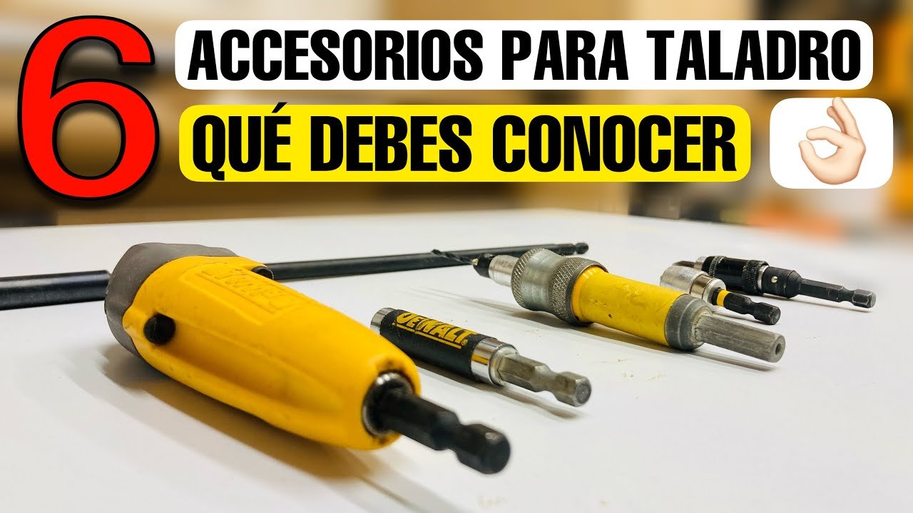 consejos para perforar concreto con taladro inalámbrico con accesorios multifunción