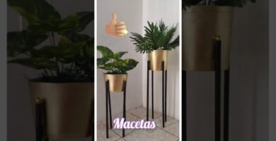 bricolaje con tubos de metal en apartamentos pequeños
