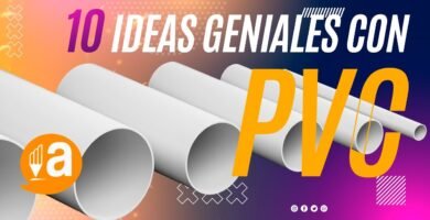 bricolaje con tubos de metal para mejorar la decoración