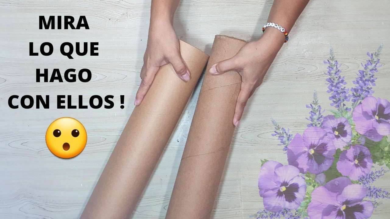 bricolaje con tubos de metal que puedes hacer en familia
