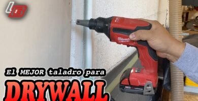 consejos para perforar concreto con taladro inalámbrico en paredes de drywall