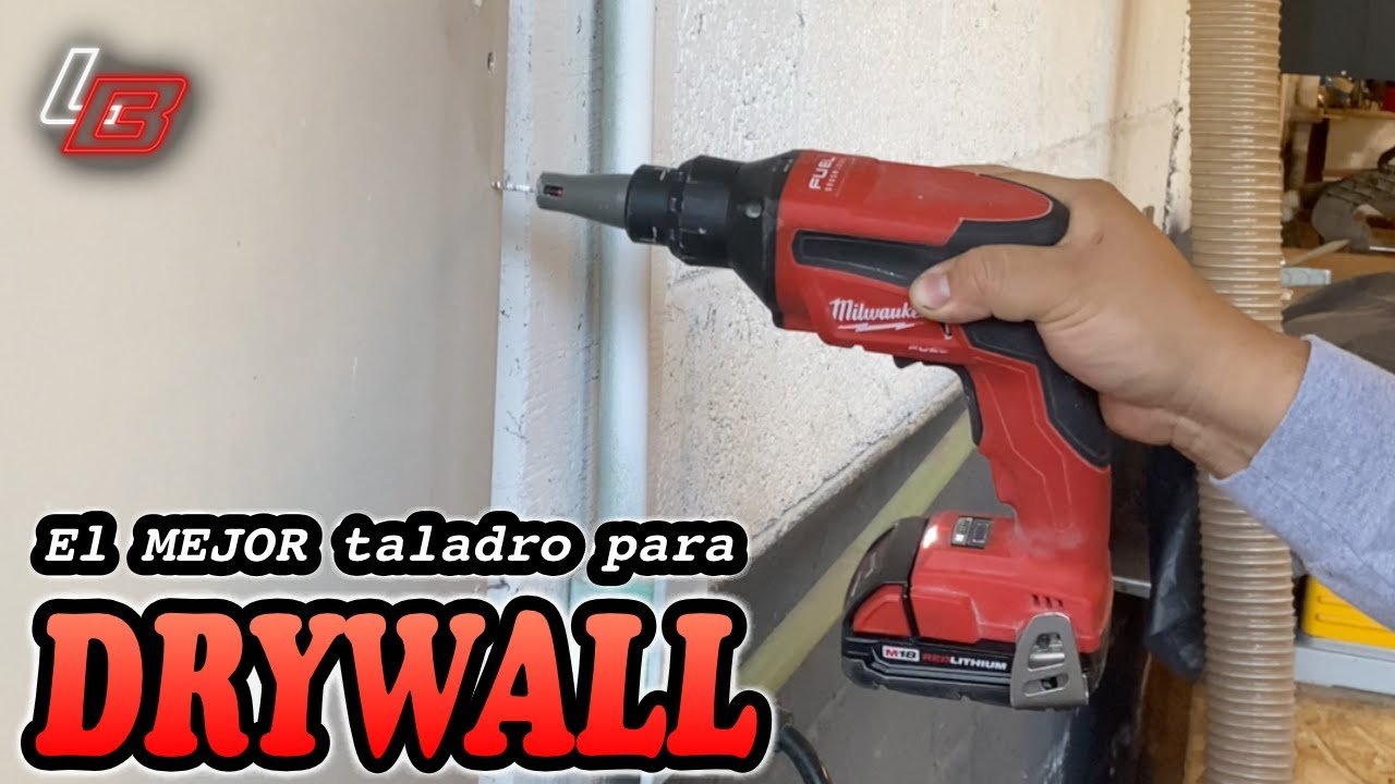consejos para perforar concreto con taladro inalámbrico en paredes de drywall