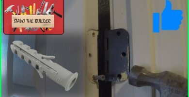 cómo arreglar puertas desalineadas con acabados rústicos