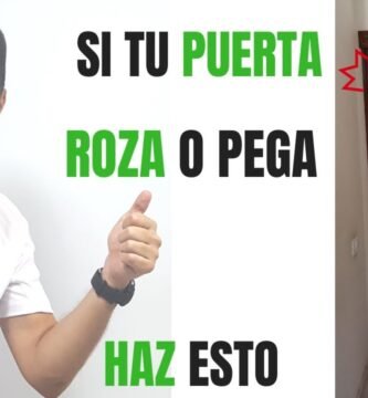 cómo arreglar puertas desalineadas para mejorar tu hogar