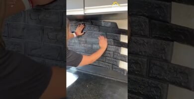 cómo colocar soportes de pared con acabados rústicos
