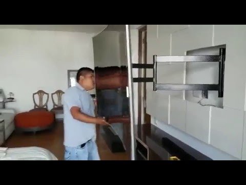 cómo colocar soportes de pared en espacios reducidos
