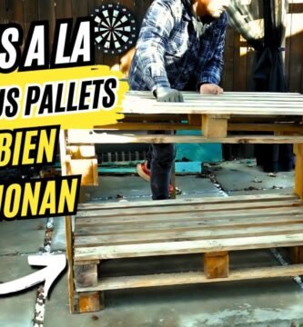 cómo construir bancos de trabajo con materiales reciclados