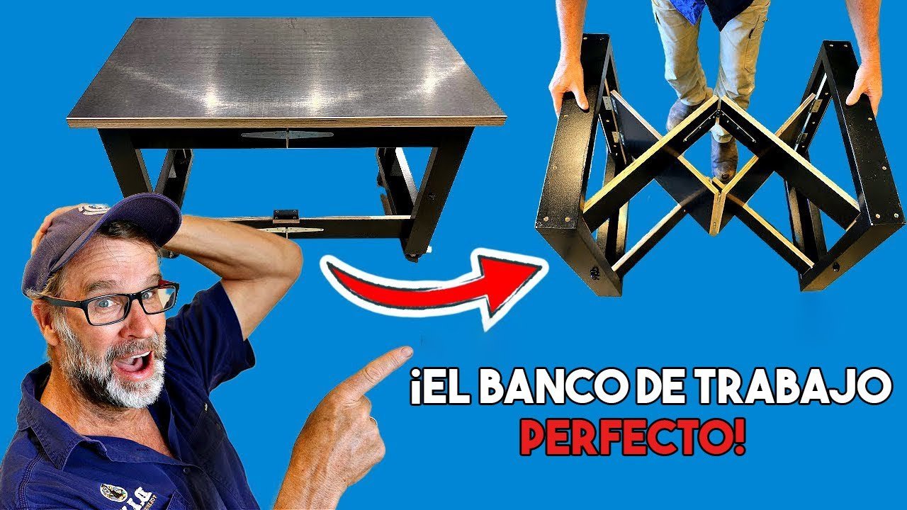 cómo construir bancos de trabajo en apartamentos pequeños