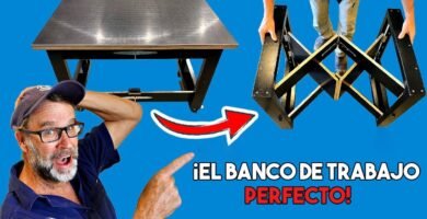 cómo construir bancos de trabajo en espacios reducidos