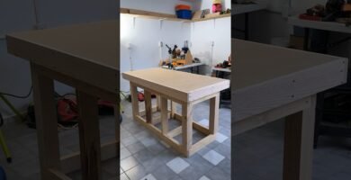 cómo construir bancos de trabajo en menos de un día