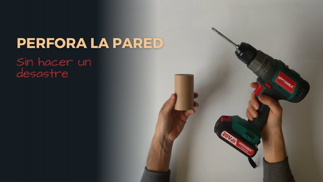 consejos para usar el taladro sin dañar la pared con brocas universales