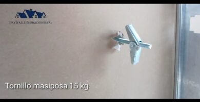 consejos para usar el taladro sin dañar la pared en paredes de drywall