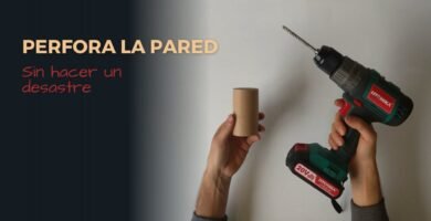 consejos para usar el taladro sin dañar la pared en proyectos de bricolaje