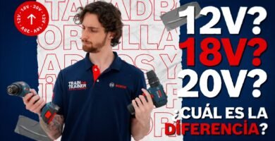 ¿Qué voltaje debe tener una batería de taladro inalámbrico para trabajos pesados?