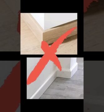 cómo colocar zócalos de forma sencilla en zonas de alta humedad