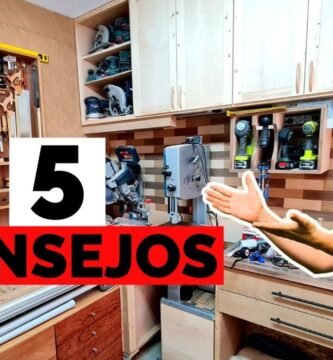 cómo construir una mesa de trabajo para optimizar almacenamiento