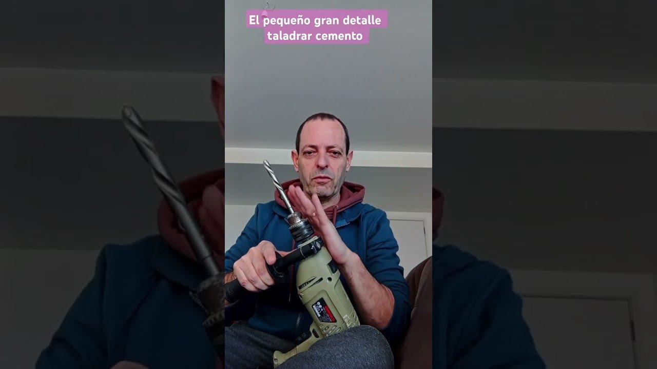 cuándo usar baja o alta velocidad en el taladro en concreto armado