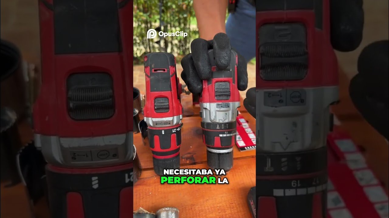 cuándo usar baja o alta velocidad en el taladro en proyectos de bricolaje