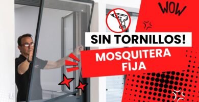 cómo colocar mosquiteros en ventanas fácilmente sin hacer mucho polvo