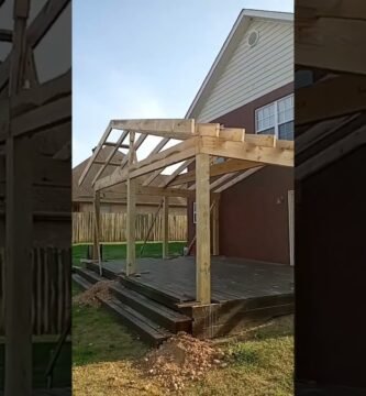 cómo construir un pequeño porche en casa en climas extremos