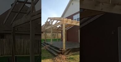 cómo construir un pequeño porche en casa en climas extremos